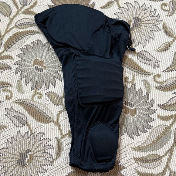 Nike Football Pants with Pads Padding Black Dri-Fit L Large - Picture 3 of 6